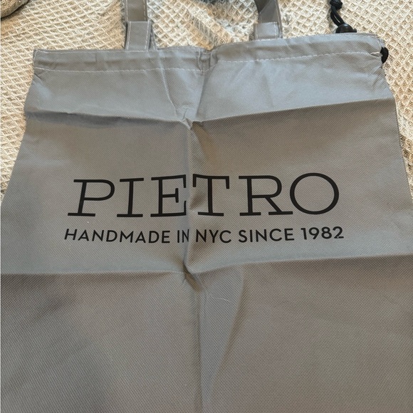 PIETRO NYC Medium Size Handmade Leather HOBO Handbag - Picture 3 of 5